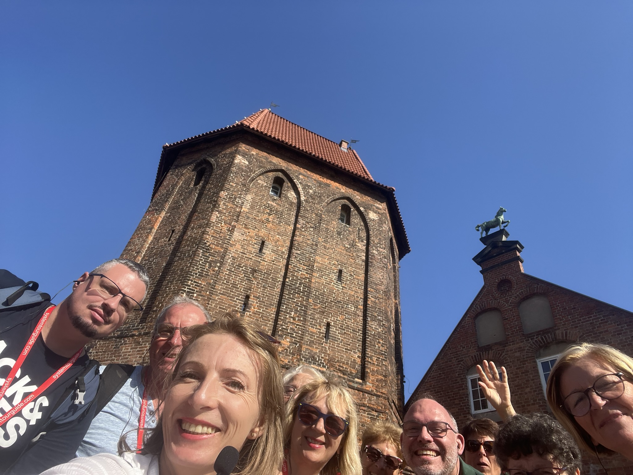visite de Dantzig avec une groupe de France